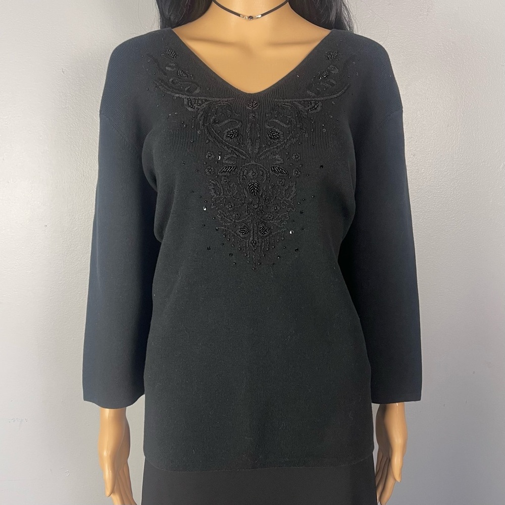 Beaded Vintage Top